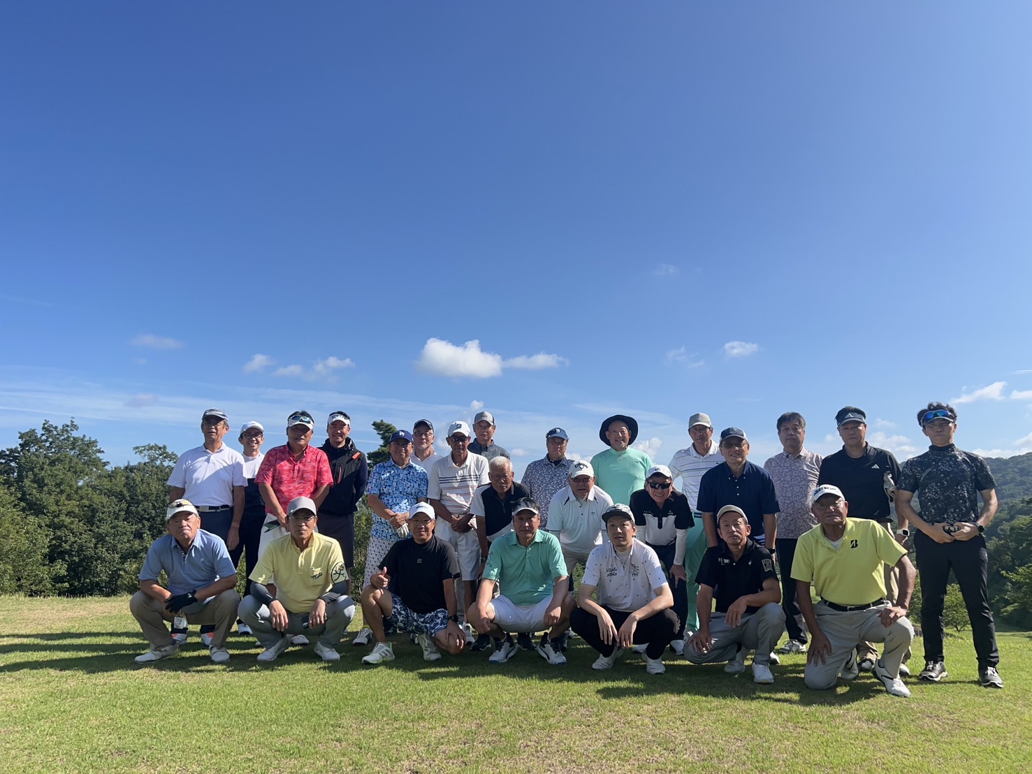 敦賀高校野球部OB会・敦賀工業高校野球部OB会対抗ゴルフコンペを開催しました